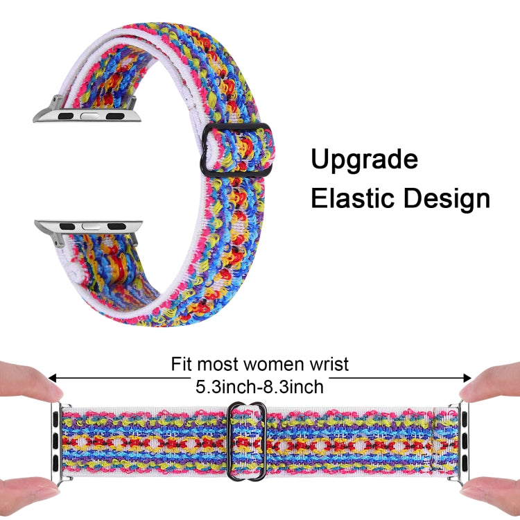 Elastic Watch Band For VSeries 7 45mm / 6 & SE & 5 & 4 44mm / 3 & 2 & 1 42mm(11) - Watch Bands by buy2fix | Online Shopping UK | buy2fix