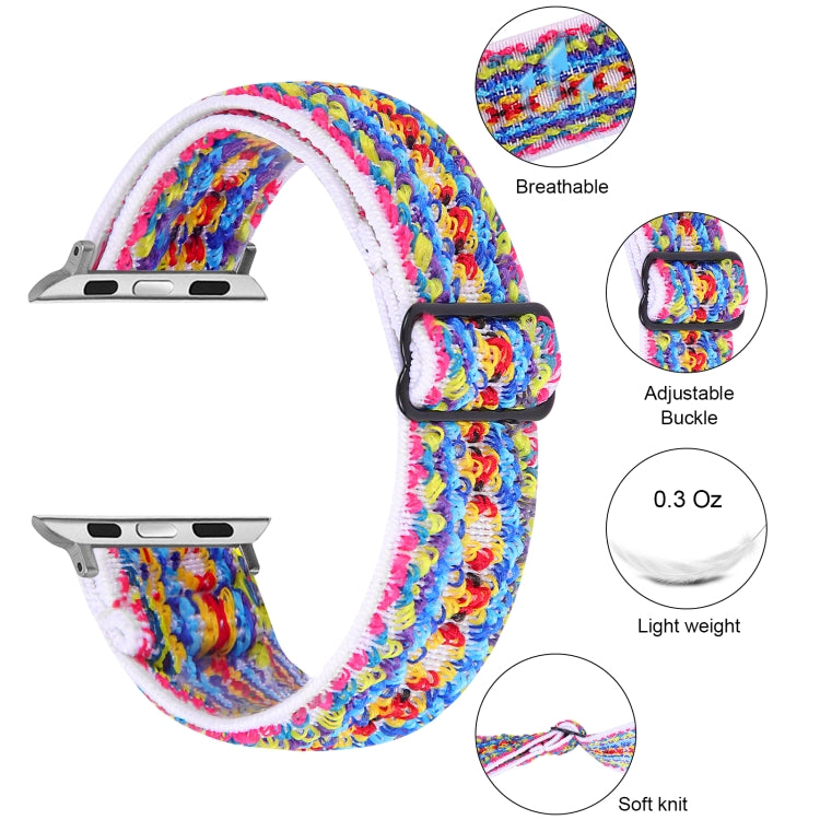 Elastic Watch Band For VSeries 7 45mm / 6 & SE & 5 & 4 44mm / 3 & 2 & 1 42mm(11) - Watch Bands by buy2fix | Online Shopping UK | buy2fix