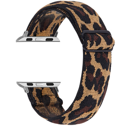 Elastic Watch Band For Apple Watch Series 7 45mm / 6 & SE & 5 & 4 44mm / 3 & 2 & 1 42mm(16) - Watch Bands by buy2fix | Online Shopping UK | buy2fix