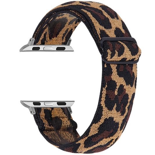 Elastic Watch Band For Apple Watch Series 7 45mm / 6 & SE & 5 & 4 44mm / 3 & 2 & 1 42mm(16) - Watch Bands by buy2fix | Online Shopping UK | buy2fix