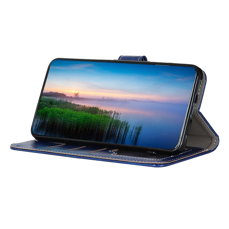 For OPPO F19 Pro+ 5G / Reno5 Z / Reno6 Z Retro Crazy Horse Texture Horizontal Flip Leather Case with Holder & Card Slots & Photo Frame & Wallet(Blue) - OPPO Cases by buy2fix | Online Shopping UK | buy2fix