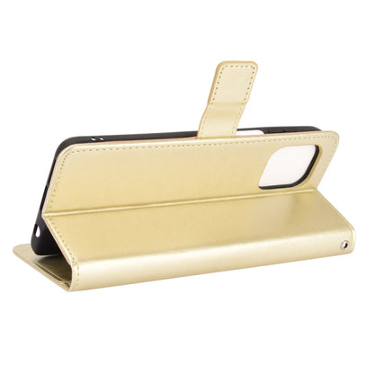 For Motorola Edge S / Moto G100 Retro Crazy Horse Texture Horizontal Flip Leather Case with Holder & Card Slots & Lanyard(Gold) - Motorola Cases by buy2fix | Online Shopping UK | buy2fix