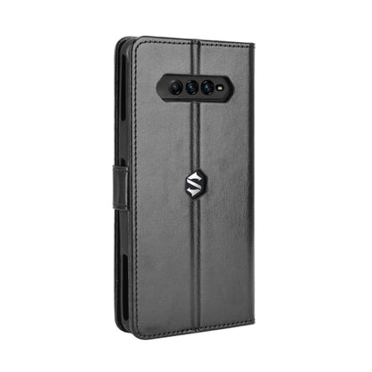 For Xiaomi Black Shark 4 / 4 Pro Retro Crazy Horse Texture Horizontal Flip Leather Case with Holder & Card Slots & Photo Frame(Black) - Xiaomi Cases by buy2fix | Online Shopping UK | buy2fix