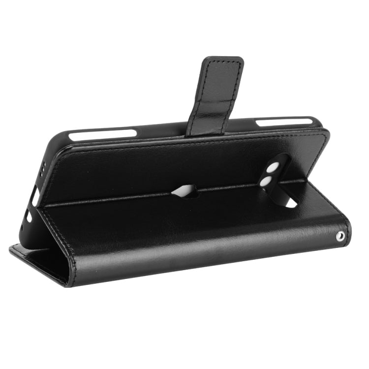 For Xiaomi Black Shark 4 / 4 Pro Retro Crazy Horse Texture Horizontal Flip Leather Case with Holder & Card Slots & Photo Frame(Black) - Xiaomi Cases by buy2fix | Online Shopping UK | buy2fix