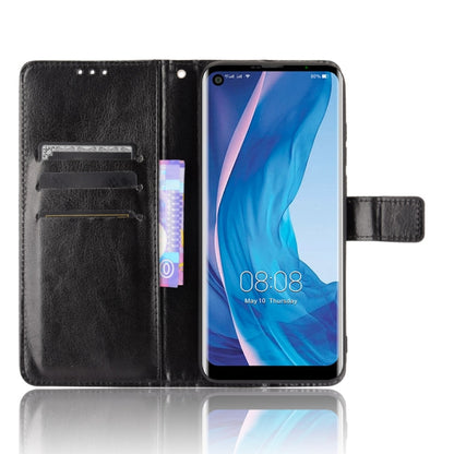 For Ulefone Note 11P Retro Crazy Horse Texture Horizontal Flip Leather Case with Holder & Card Slots & Photo Frame(Black) - Ulefone Cases by buy2fix | Online Shopping UK | buy2fix