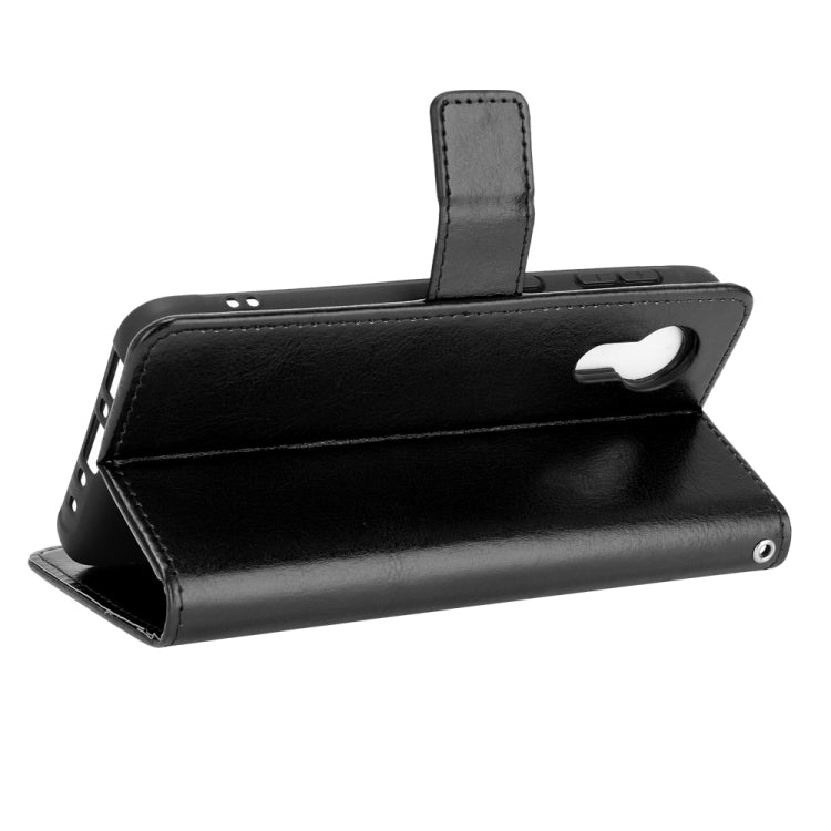 For Samsung Galaxy Xcover 5 Retro Crazy Horse Texture Horizontal Flip Leather Case with Holder & Card Slots & Photo Frame(Black) by buy2fix