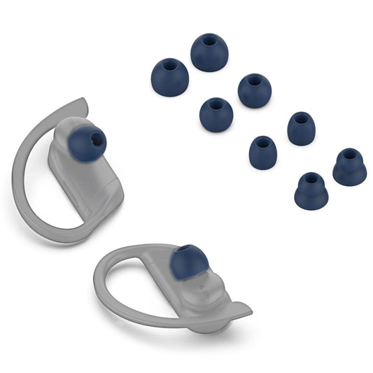 4 Pairs Wireless Earphone Replaceable Silicone Ear Cap Earplugs for Huawei FreeBuds 4i / FreeLace Pro / Active Noise Canceling Earphones 3(Blue) - Anti-dust & Ear Caps by buy2fix | Online Shopping UK | buy2fix