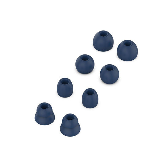 4 Pairs Wireless Earphone Replaceable Silicone Ear Cap Earplugs for Huawei FreeBuds 4i / FreeLace Pro / Active Noise Canceling Earphones 3(Blue) - Anti-dust & Ear Caps by buy2fix | Online Shopping UK | buy2fix