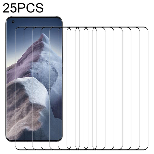 For Xiaomi Mi 11 Ultra 25 PCS 3D Curved Edge Full Screen Tempered Glass Film -  by buy2fix | Online Shopping UK | buy2fix