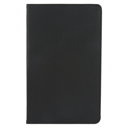 For Lenovo M10 HD Litchi Texture Solid Color Horizontal Flip Leather Case with Holder & Pen Slot(Black) - Lenovo by buy2fix | Online Shopping UK | buy2fix