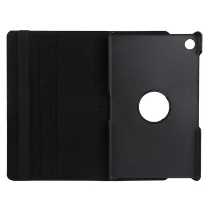 For Lenovo M10 HD Litchi Texture Solid Color Horizontal Flip Leather Case with Holder & Pen Slot(Black) - Lenovo by buy2fix | Online Shopping UK | buy2fix