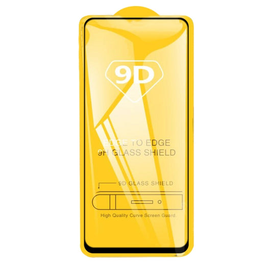 For OPPO F19 9D Full Glue Full Screen Tempered Glass Film - OPPO Tempered Glass by buy2fix | Online Shopping UK | buy2fix