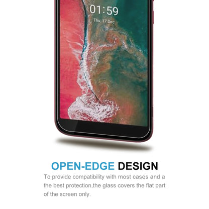 For Nokia C1 Plus 0.26mm 9H 2.5D Tempered Glass Film by DIYLooks
