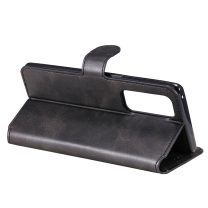 For OPPO Find X3 Neo / Reno5 Pro+ 5G Classic Calf Texture PU + TPU Horizontal Flip Leather Case with Holder & Card Slots & Wallet(Black) by buy2fix