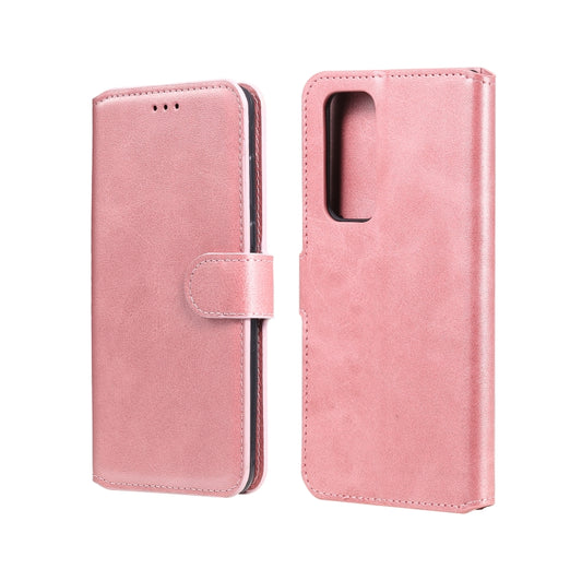 For OPPO Find X3 Neo / Reno5 Pro+ 5G Classic Calf Texture PU + TPU Horizontal Flip Leather Case with Holder & Card Slots & Wallet(Rose Gold) by buy2fix