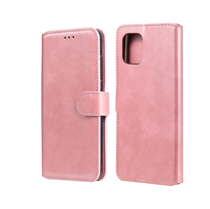 For OPPO Find X3 Pro Classic Calf Texture PU + TPU Horizontal Flip Leather Case with Holder & Card Slots & Wallet(Rose Gold) by buy2fix