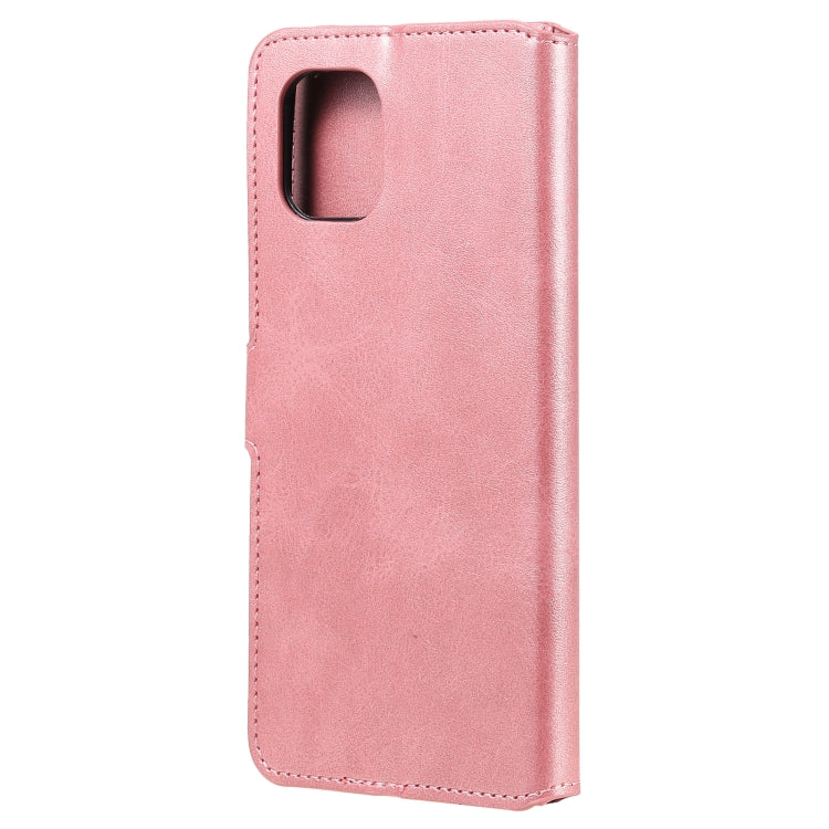 For OPPO Find X3 Pro Classic Calf Texture PU + TPU Horizontal Flip Leather Case with Holder & Card Slots & Wallet(Rose Gold) by buy2fix