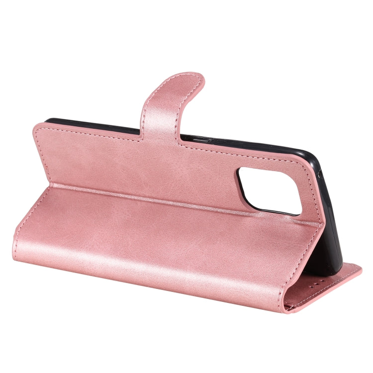 For OPPO Find X3 Pro Classic Calf Texture PU + TPU Horizontal Flip Leather Case with Holder & Card Slots & Wallet(Rose Gold) by buy2fix