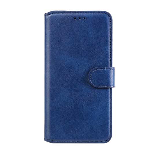 For OPPO Realme C20 Classic Calf Texture PU + TPU Horizontal Flip Leather Case with Holder & Card Slots & Wallet(Blue) - Realme Cases by buy2fix | Online Shopping UK | buy2fix