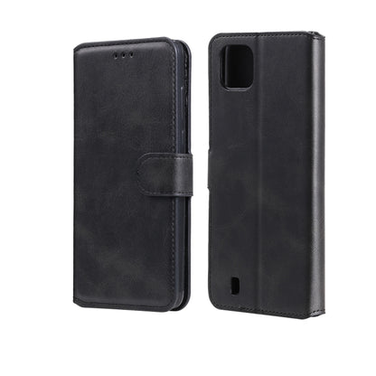 For OPPO Realme C20 Classic Calf Texture PU + TPU Horizontal Flip Leather Case with Holder & Card Slots & Wallet(Black) - Realme Cases by buy2fix | Online Shopping UK | buy2fix