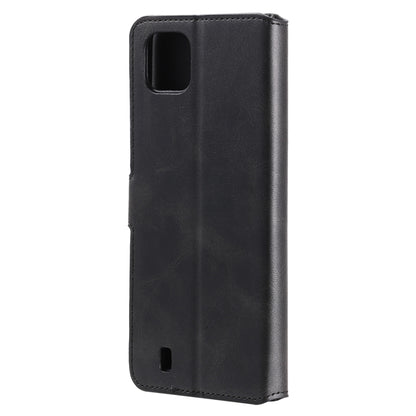 For OPPO Realme C20 Classic Calf Texture PU + TPU Horizontal Flip Leather Case with Holder & Card Slots & Wallet(Black) - Realme Cases by buy2fix | Online Shopping UK | buy2fix