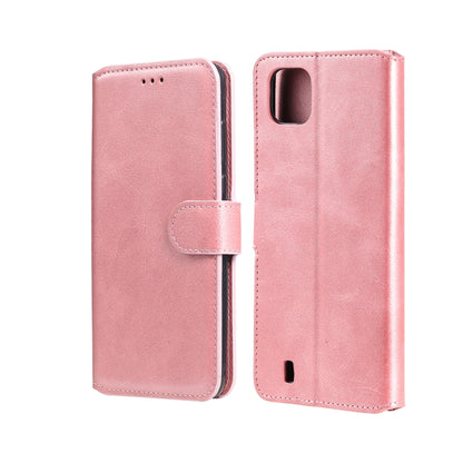 For OPPO Realme C20 Classic Calf Texture PU + TPU Horizontal Flip Leather Case with Holder & Card Slots & Wallet(Rose Gold) - Realme Cases by buy2fix | Online Shopping UK | buy2fix