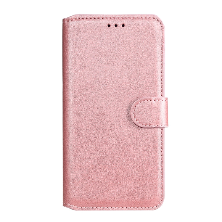 For OPPO Realme C20 Classic Calf Texture PU + TPU Horizontal Flip Leather Case with Holder & Card Slots & Wallet(Rose Gold) - Realme Cases by buy2fix | Online Shopping UK | buy2fix