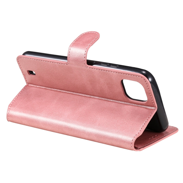 For OPPO Realme C20 Classic Calf Texture PU + TPU Horizontal Flip Leather Case with Holder & Card Slots & Wallet(Rose Gold) - Realme Cases by buy2fix | Online Shopping UK | buy2fix