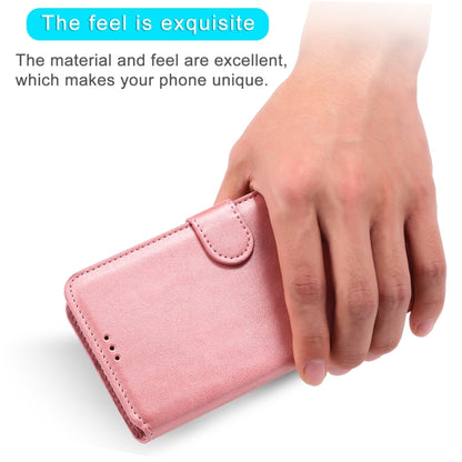 For OPPO Realme C20 Classic Calf Texture PU + TPU Horizontal Flip Leather Case with Holder & Card Slots & Wallet(Rose Gold) - Realme Cases by buy2fix | Online Shopping UK | buy2fix
