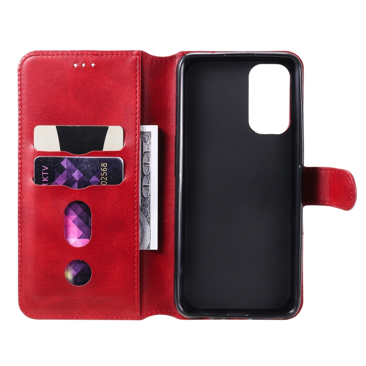 For OPPO Reno5 5G / Reno5 4G / Find X3 Lite Classic Calf Texture PU + TPU Horizontal Flip Leather Case with Holder & Card Slots & Wallet(Red) - OPPO Cases by buy2fix | Online Shopping UK | buy2fix