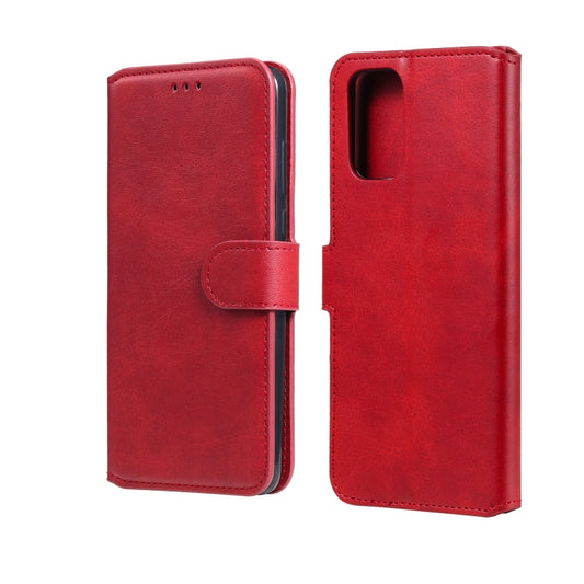For Xiaomi Redmi Note 10 4G / Note 10S Classic Calf Texture PU + TPU Horizontal Flip Leather Case with Holder & Card Slots & Wallet(Red) - Xiaomi Cases by buy2fix | Online Shopping UK | buy2fix
