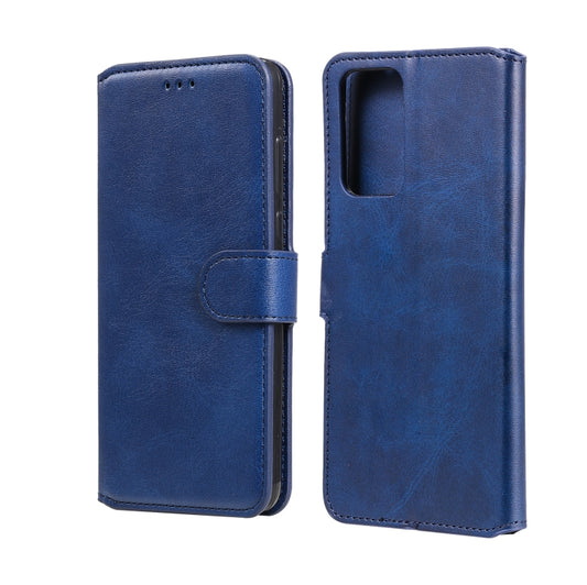 For Xiaomi Note 10 Pro / Note 10 Pro Max Classic Calf Texture PU + TPU Horizontal Flip Leather Case with Holder & Card Slots & Wallet(Blue) - Xiaomi Cases by buy2fix | Online Shopping UK | buy2fix