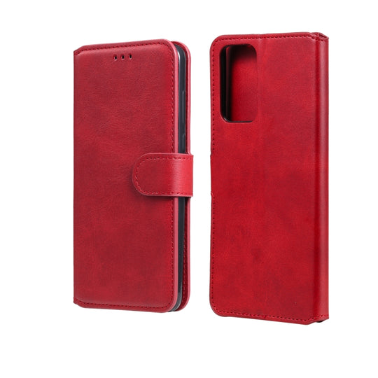 For Xiaomi Note 10 Pro / Note 10 Pro Max Classic Calf Texture PU + TPU Horizontal Flip Leather Case with Holder & Card Slots & Wallet(Red)