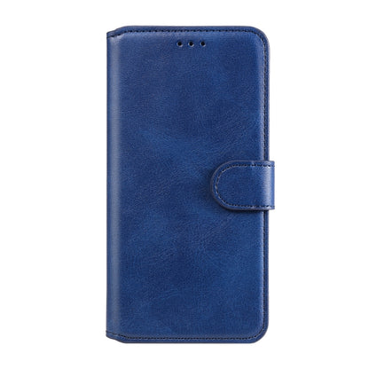 For Samsung Galaxy A02 / M02 Classic Calf Texture PU + TPU Horizontal Flip Leather Case with Holder & Card Slots & Wallet(Blue) by buy2fix