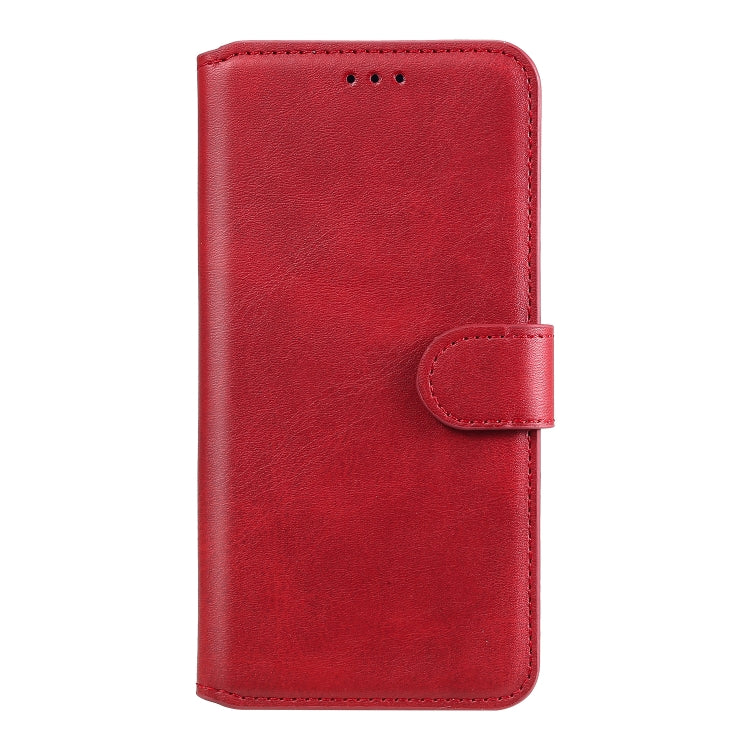For Samsung Galaxy A02 / M02 Classic Calf Texture PU + TPU Horizontal Flip Leather Case with Holder & Card Slots & Wallet(Red) by buy2fix