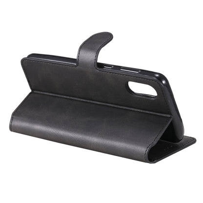 For Samsung Galaxy A02 / M02 Classic Calf Texture PU + TPU Horizontal Flip Leather Case with Holder & Card Slots & Wallet(Black) by buy2fix