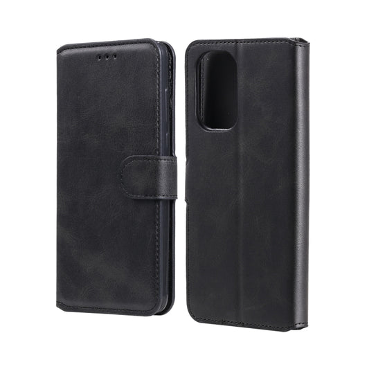 For Xiaomi Redmi K40 / K40 Pro / Mi 11i / Poco F3 Classic Calf Texture PU + TPU Horizontal Flip Leather Case with Holder & Card Slots & Wallet(Black) - Xiaomi Cases by buy2fix | Online Shopping UK | buy2fix