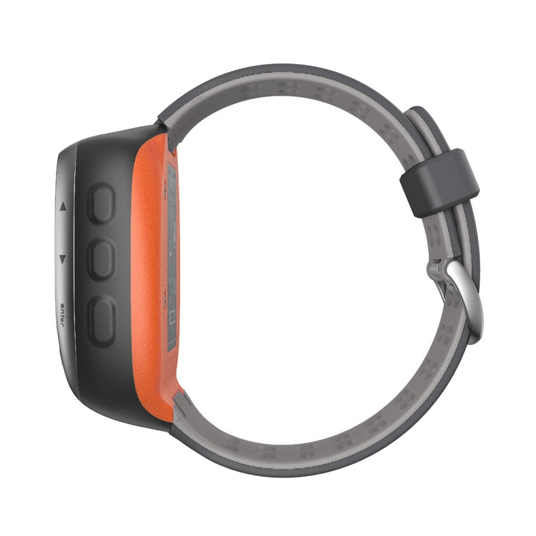 For Garmin Forerunner 310XT Two-color Silicone Watch Band(Grey Light Grey) - Watch Bands by buy2fix | Online Shopping UK | buy2fix
