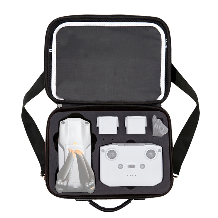 Portable Single Shoulder Storage Travel Carrying Cover Case Box with Baffle Separator for DJI Air 2S(Black + Black Liner) - Carry Cases & Bags by buy2fix | Online Shopping UK | buy2fix