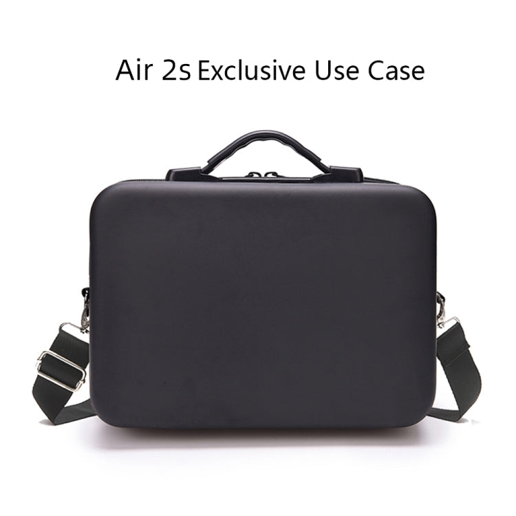 Portable Single Shoulder Storage Travel Carrying Cover Case Box with Baffle Separator for DJI Air 2S(Black + Black Liner) - Carry Cases & Bags by buy2fix | Online Shopping UK | buy2fix