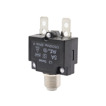 L2 Series 50V Car Overload Protector Manual Reset DC Circuit Breaker with Waterproof Cover, Current:5A - Fuse by buy2fix | Online Shopping UK | buy2fix