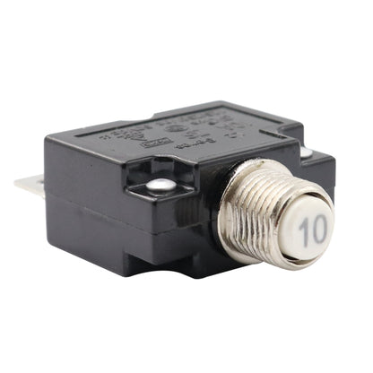 L2 Series 50V Car Overload Protector Manual Reset DC Circuit Breaker with Waterproof Cover, Current:10A - Fuse by buy2fix | Online Shopping UK | buy2fix
