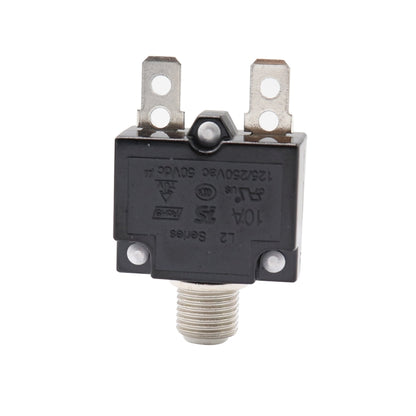 L2 Series 50V Car Overload Protector Manual Reset DC Circuit Breaker with Waterproof Cover, Current:10A - Fuse by buy2fix | Online Shopping UK | buy2fix