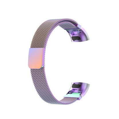 For Huawei Band 3 Pro / 4 Pro Milanese Watch Band(Colorful) - Watch Bands by buy2fix | Online Shopping UK | buy2fix