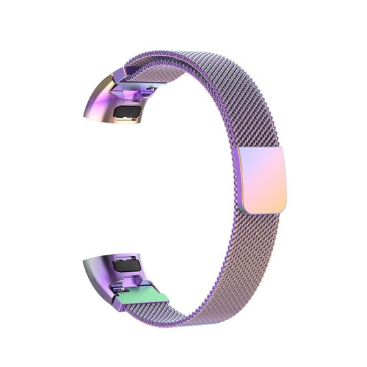 For Huawei Band 3 Pro / 4 Pro Milanese Watch Band(Colorful) - Watch Bands by buy2fix | Online Shopping UK | buy2fix