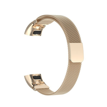 For Huawei Band 3 Pro / 4 Pro Milanese Watch Band(Champagne Gold) by buy2fix
