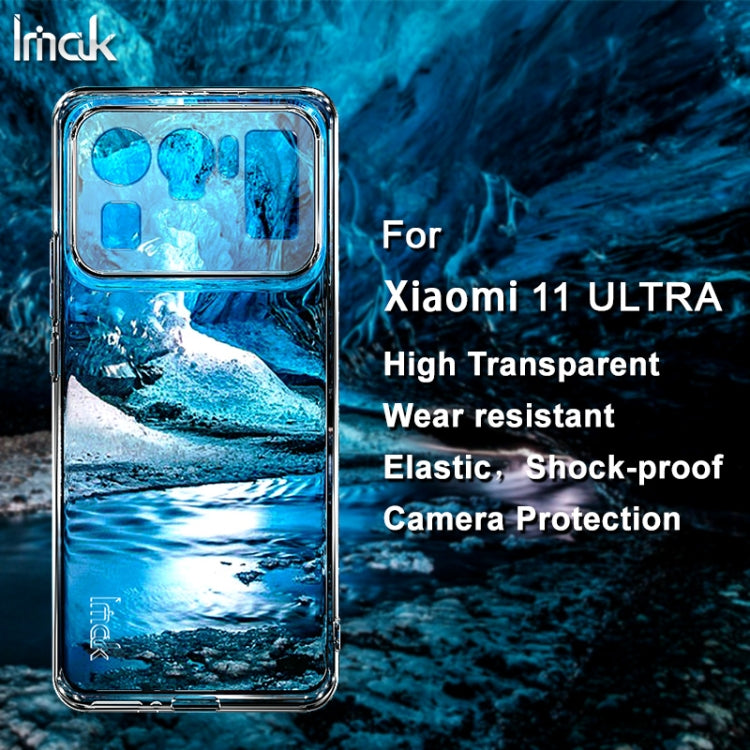 For Xiaomi Mi 11 Ultra IMAK UX-5 Series Transparent Shockproof TPU Protective Case - Xiaomi Cases by imak | Online Shopping UK | buy2fix