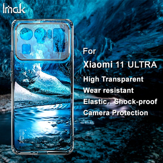 For Xiaomi Mi 11 Ultra IMAK UX-5 Series Transparent Shockproof TPU Protective Case - Xiaomi Cases by imak | Online Shopping UK | buy2fix