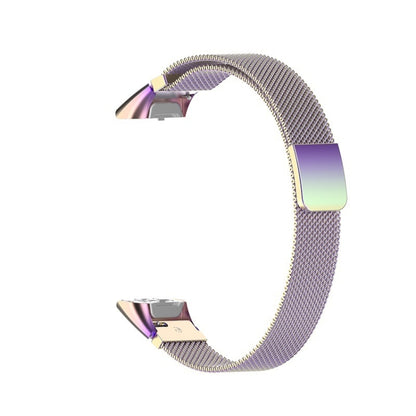 For Samsung Galaxy Fit SM-R370 Milanese Watch Band(Colorful) - Watch Bands by buy2fix | Online Shopping UK | buy2fix