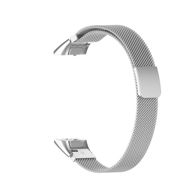 For Samsung Galaxy Fit SM-R370 Milanese Watch Band(Silver) - Watch Bands by buy2fix | Online Shopping UK | buy2fix